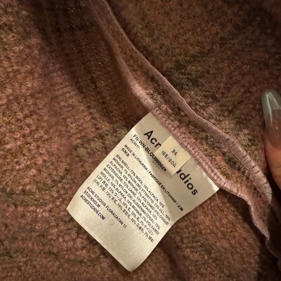 Acne studios tweed shirt - Picture 5 of 5